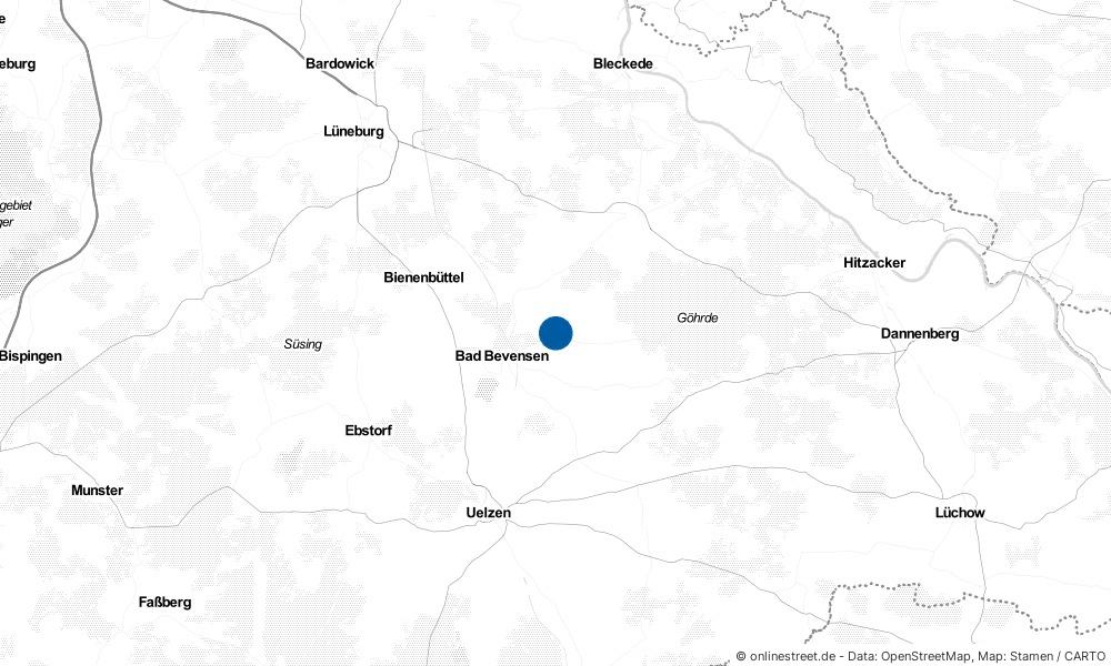 Karte: Wo liegt Römstedt?