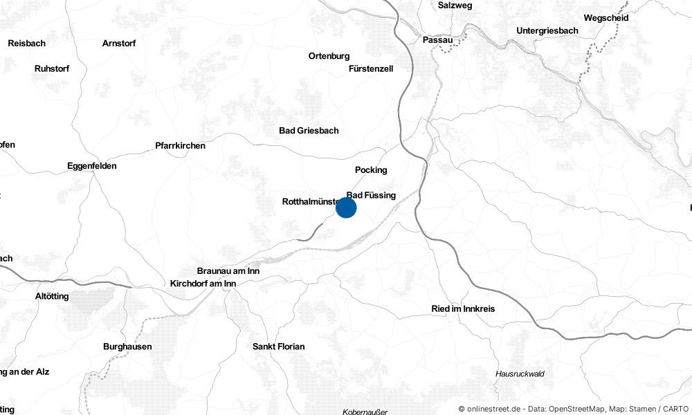 Karte: Wo liegt Kirchham?