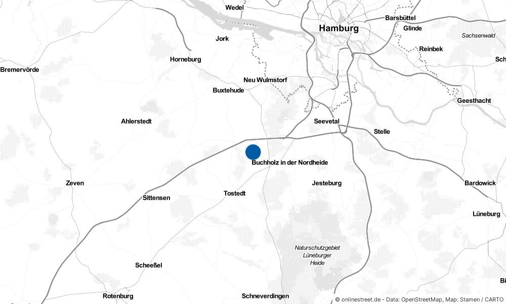 Karte: Wo liegt Wenzendorf?