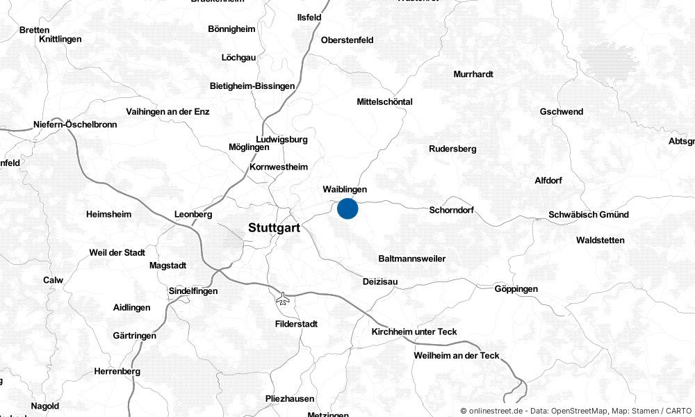 Kernen im Remstal in Baden-Württemberg