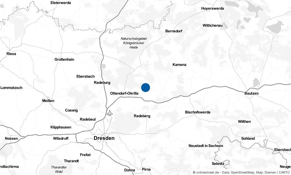 Karte: Wo liegt Großnaundorf?