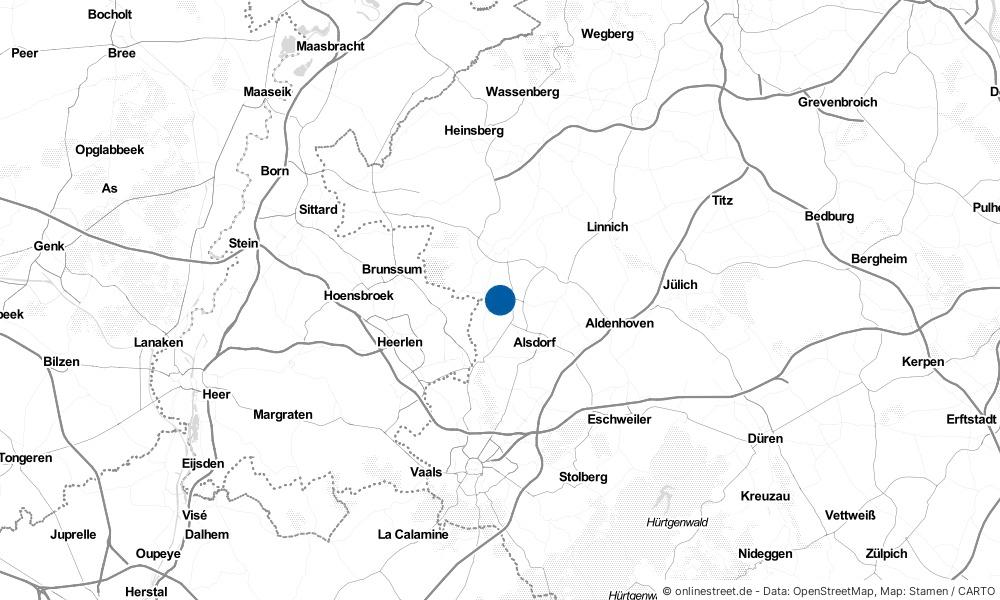 Karte: Wo liegt Übach-Palenberg?