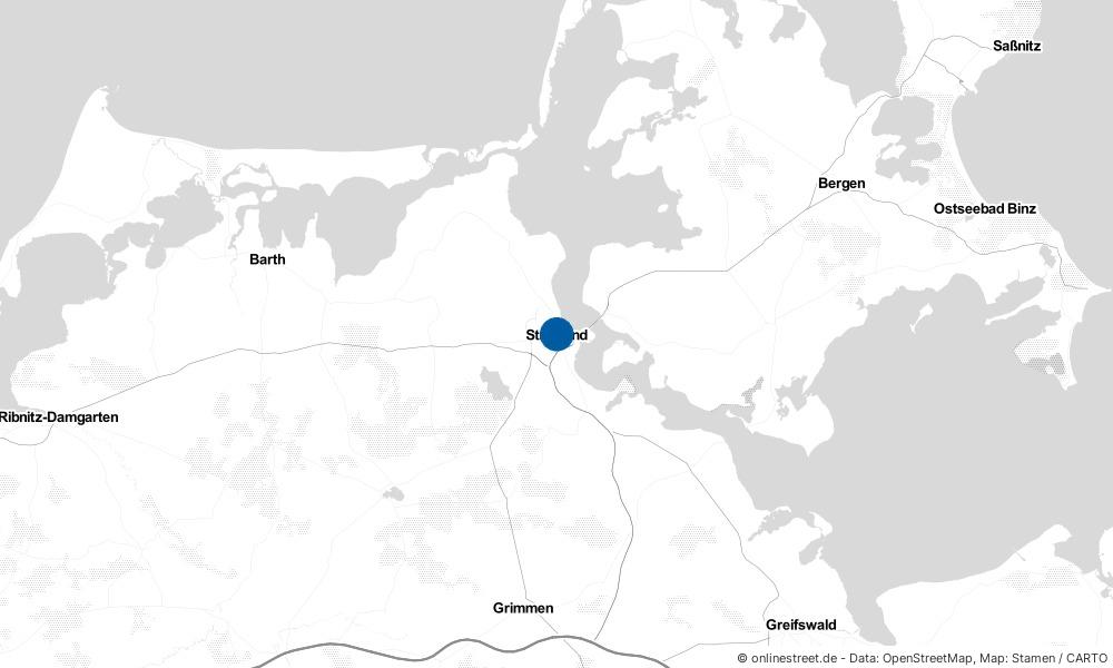 Stralsund in Mecklenburg-Vorpommern