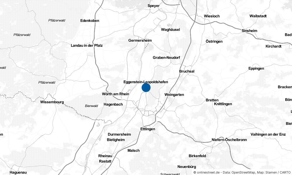 Eggenstein-Leopoldshafen in Baden-Württemberg