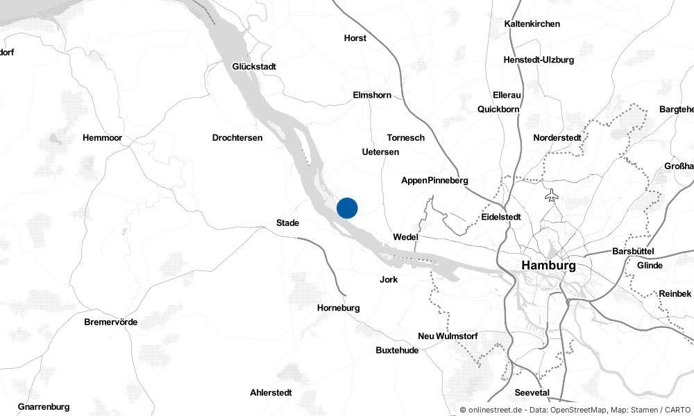 Karte: Wo liegt Haseldorf?