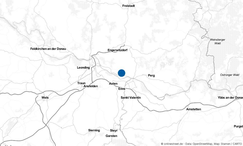 Karte: Wo liegt Langenstein?