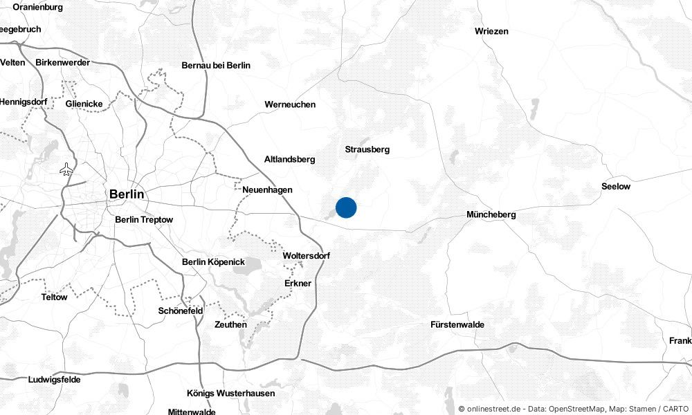 Karte: Wo liegt Hennickendorf?