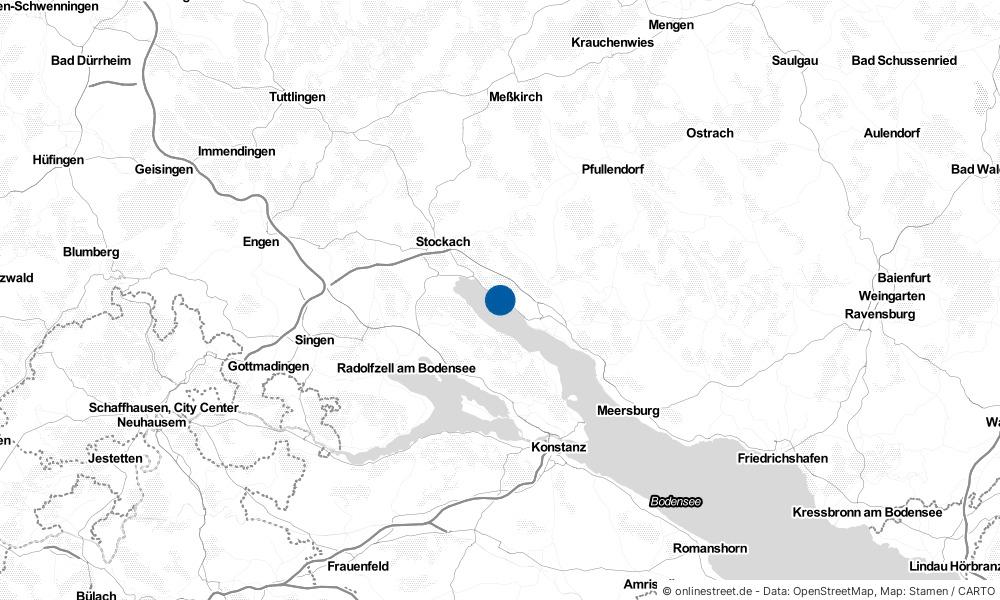 Karte: Wo liegt Sipplingen?