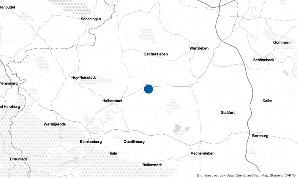 Karte: Wo liegt Gröningen?