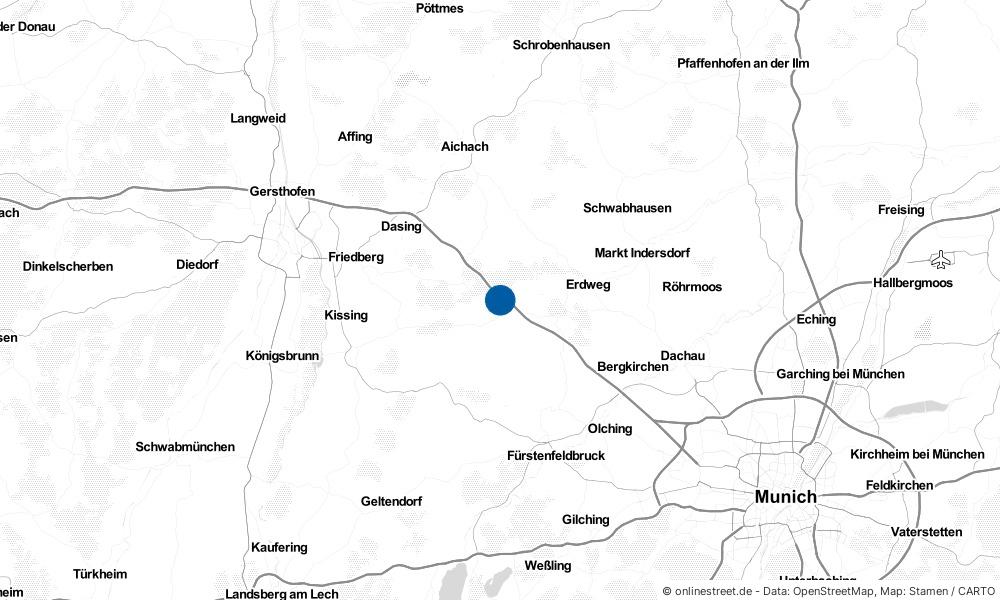 Odelzhausen in Bayern