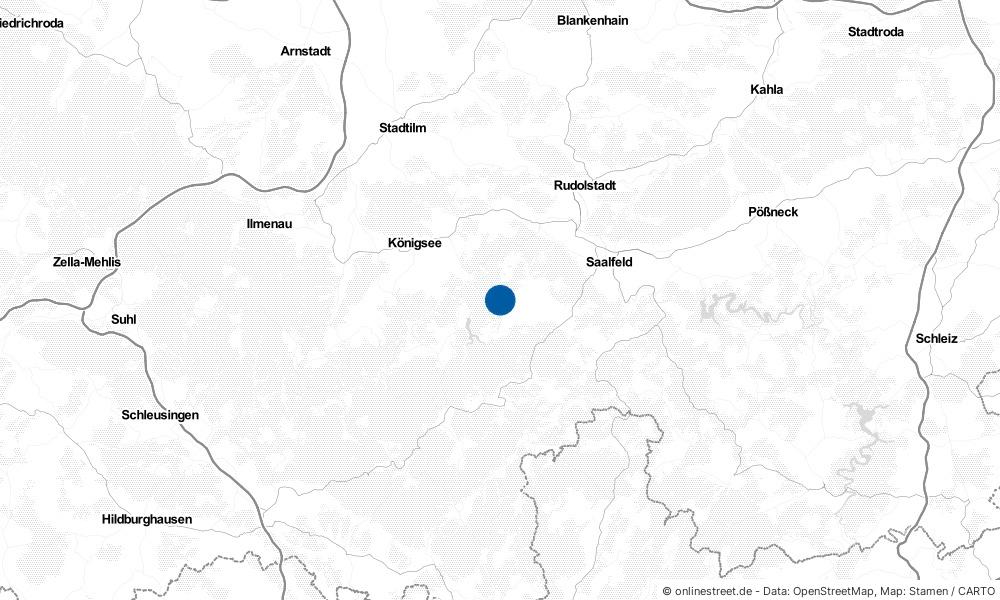 Karte: Wo liegt Döschnitz?