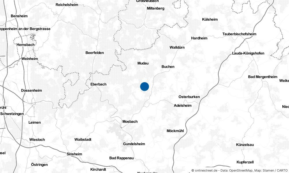 Karte: Wo liegt Limbach?