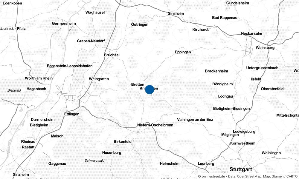 Knittlingen in Baden-Württemberg