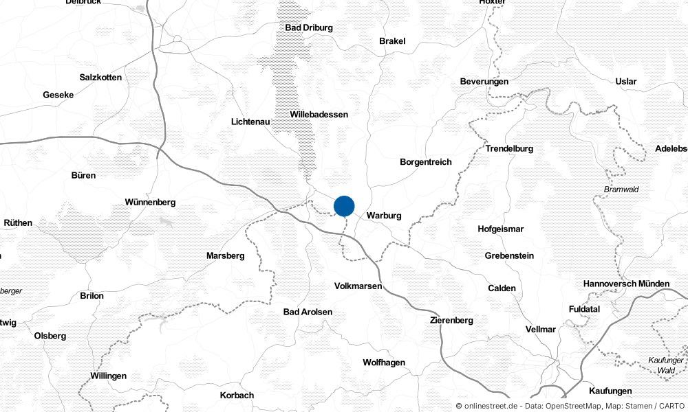 Karte: Wo liegt Ossendorf?