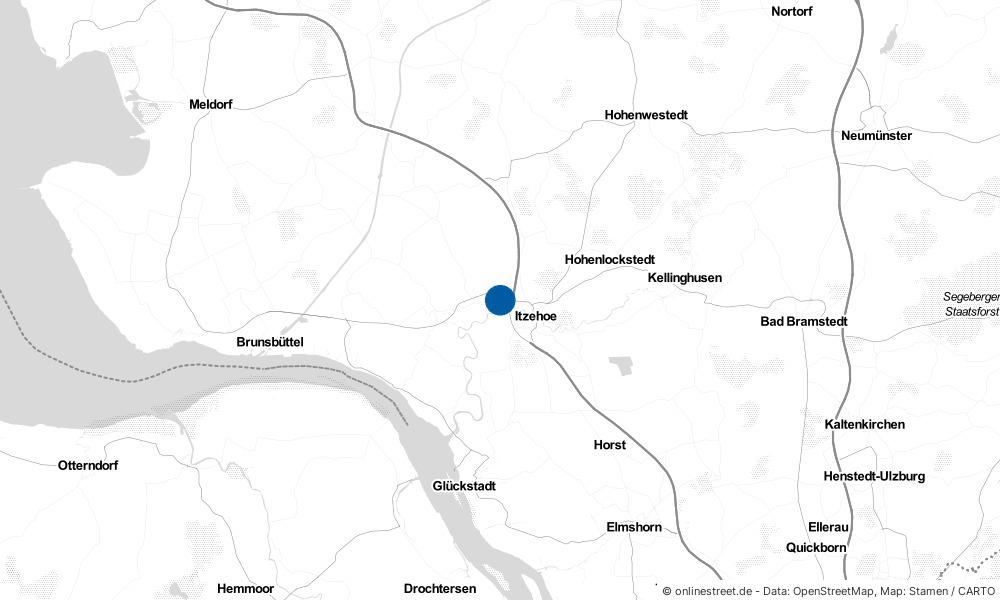 Karte: Wo liegt Heiligenstedten?