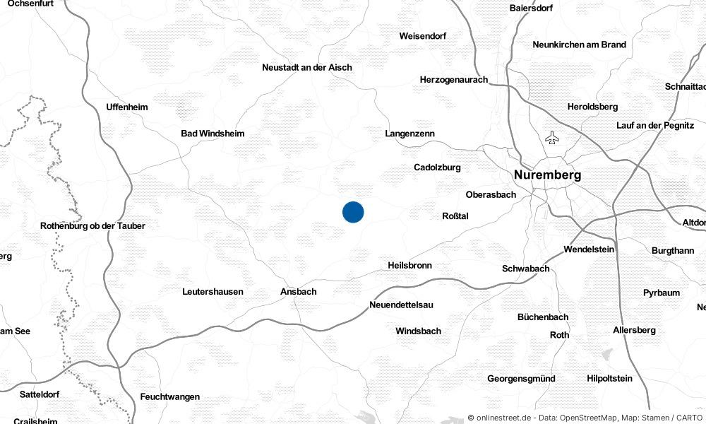 Karte: Wo liegt Dietenhofen?