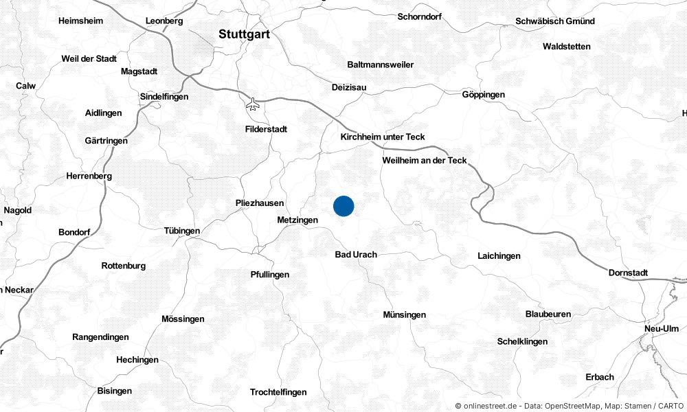 Neuffen in Baden-Württemberg