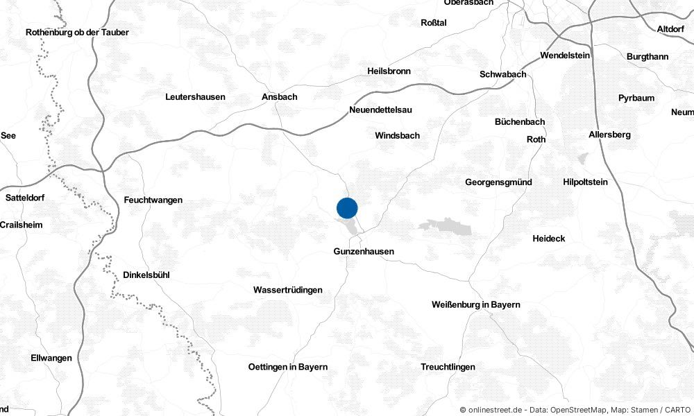 Muhr am See in Bayern