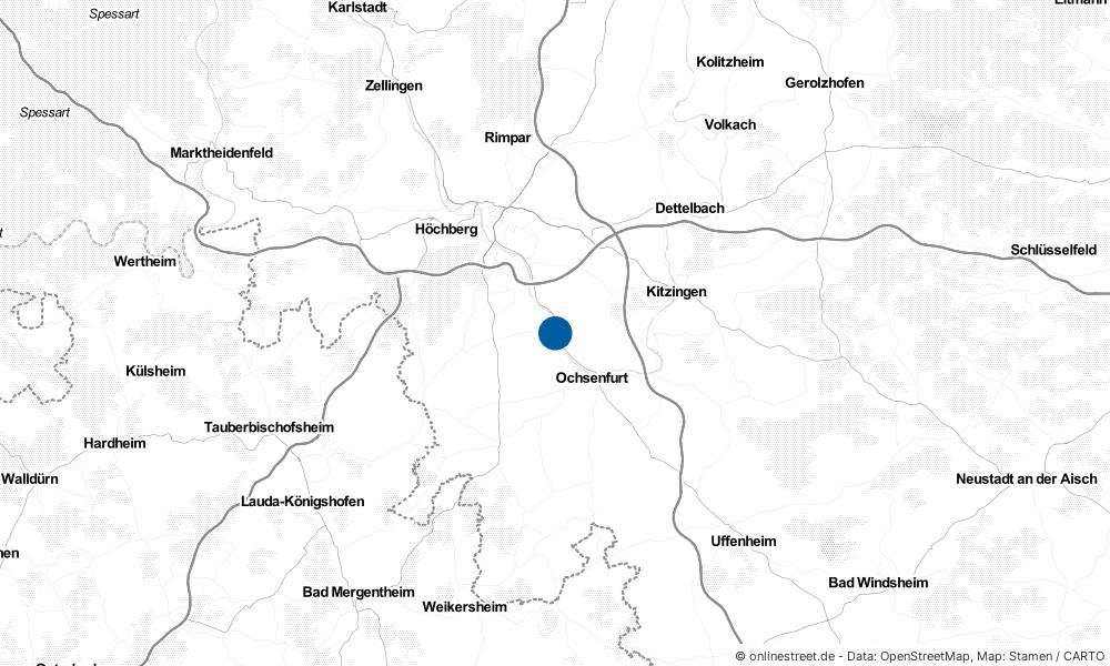 Karte: Wo liegt Winterhausen?