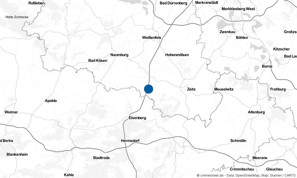 Karte: Wo liegt Weickelsdorf?