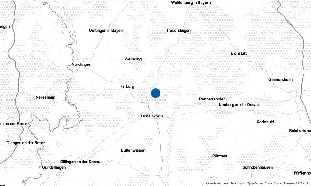 Karte: Wo liegt Buchdorf?