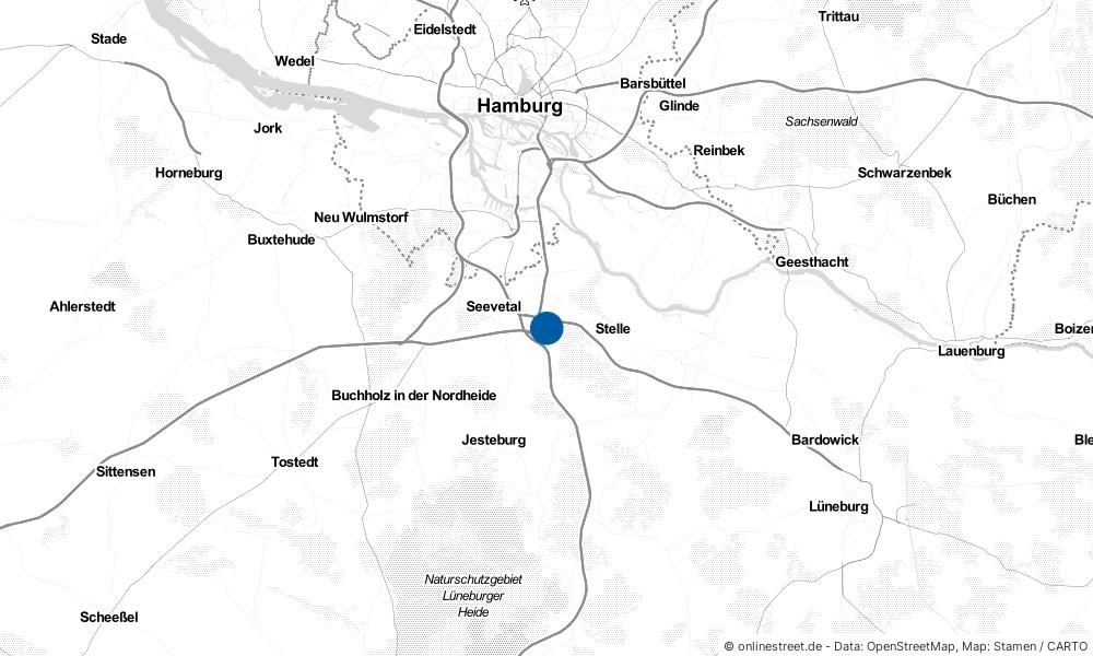 Wo liegt Seevetal? Karte, Lageplan & Services für Seevetal