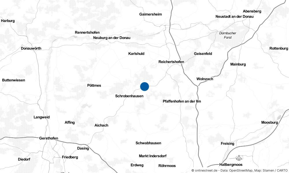 Karte: Wo liegt Waidhofen?
