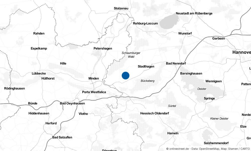 Karte: Wo liegt Tallensen-Echtorf?