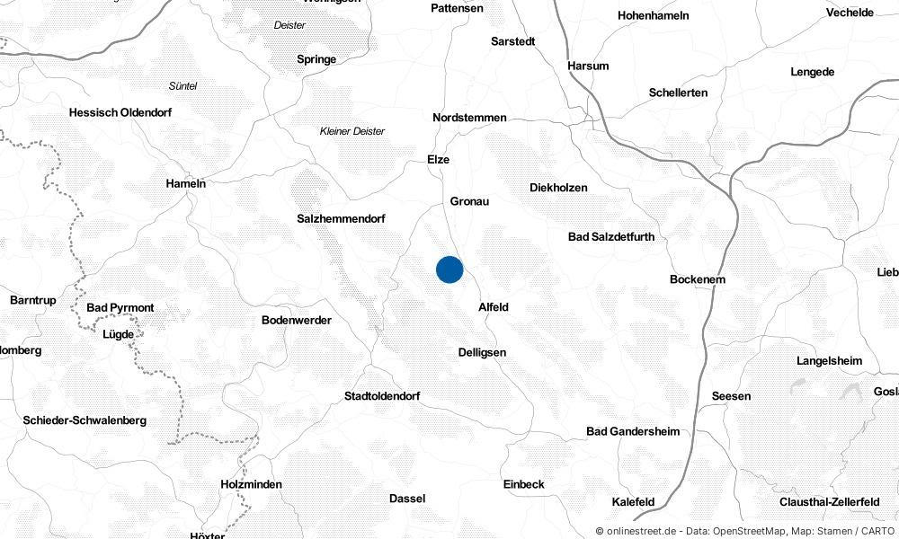 Karte: Wo liegt Hoyershausen?