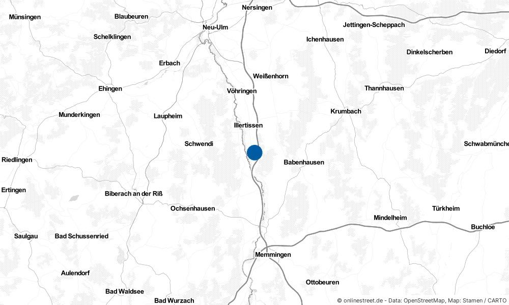 Karte: Wo liegt Altenstadt?
