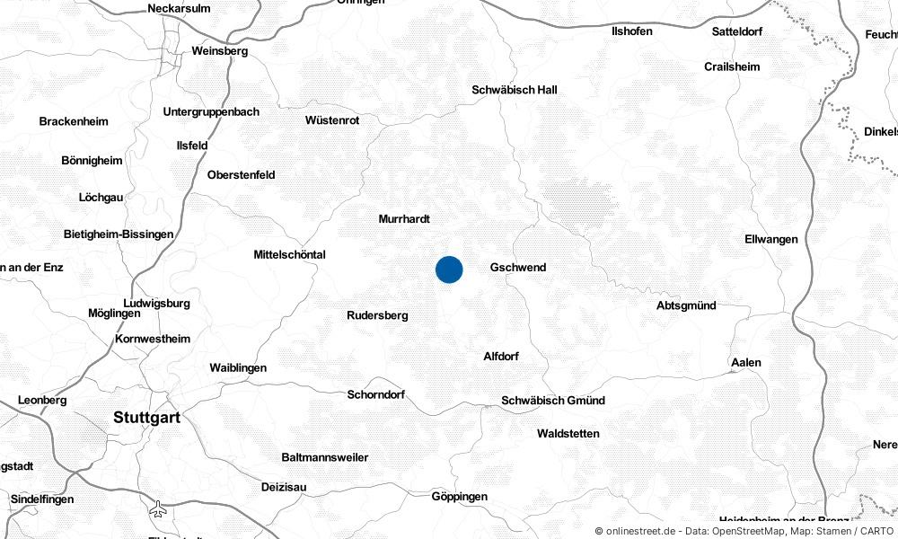 Karte: Wo liegt Kaisersbach?