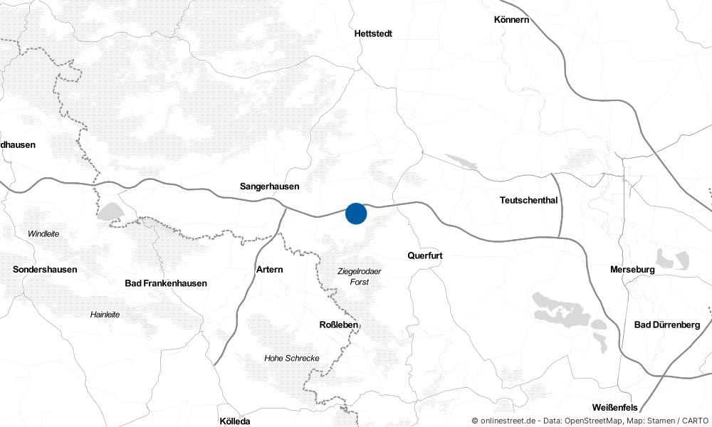 Karte: Wo liegt Mittelhausen?