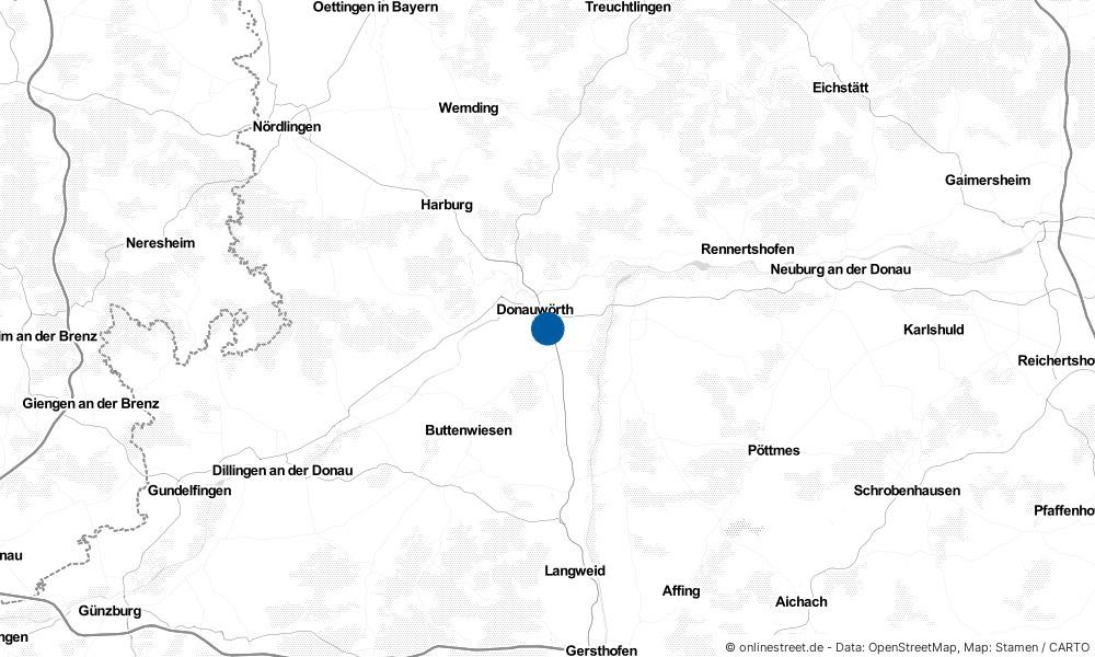 Asbach-Bäumenheim in Bayern