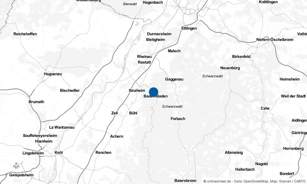 Baden-Baden in Baden-Württemberg