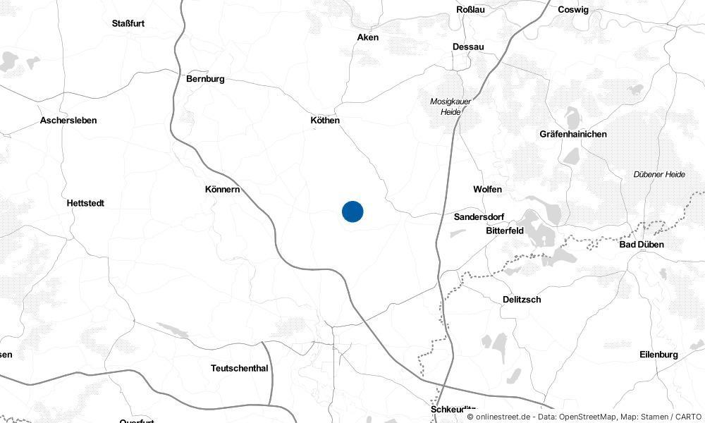 Karte: Wo liegt Mösthinsdorf?
