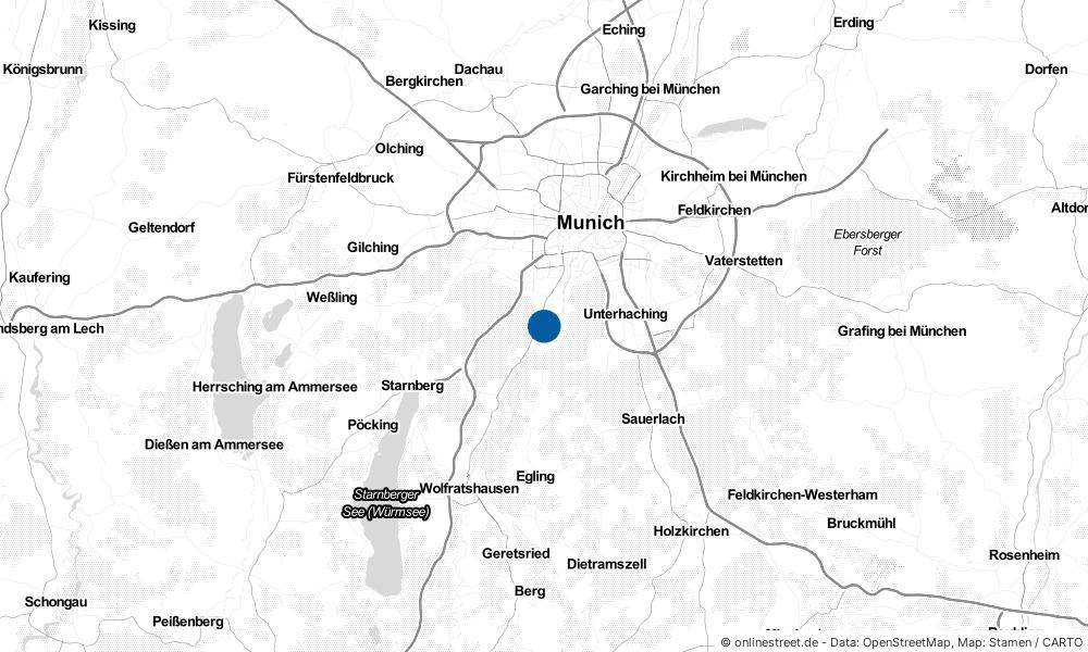 Pullach im Isartal in Bayern