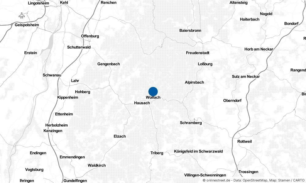 Oberwolfach in Baden-Württemberg