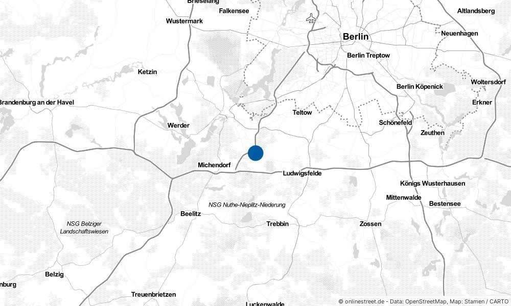 Karte: Wo liegt Philippsthal?