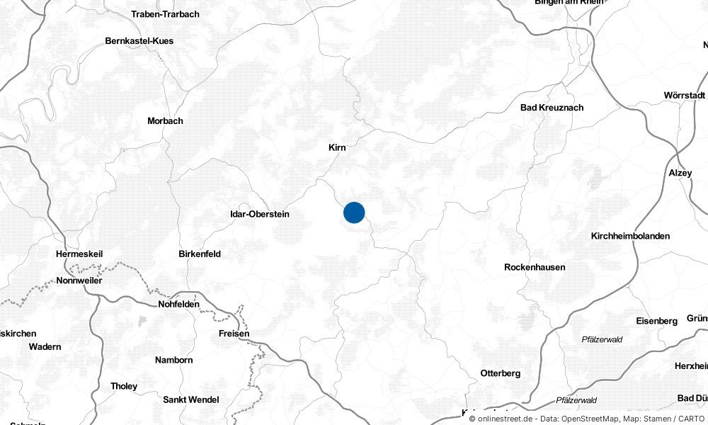 Karte: Wo liegt Sienhachenbach?