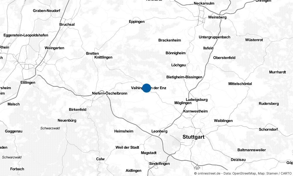 Vaihingen an der Enz in Baden-Württemberg