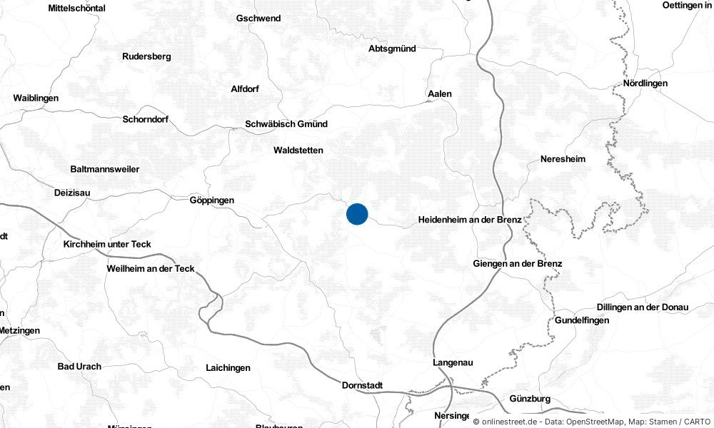 Böhmenkirch in Baden-Württemberg