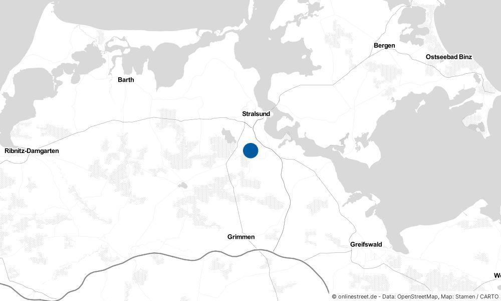 Karte: Wo liegt Wendorf?