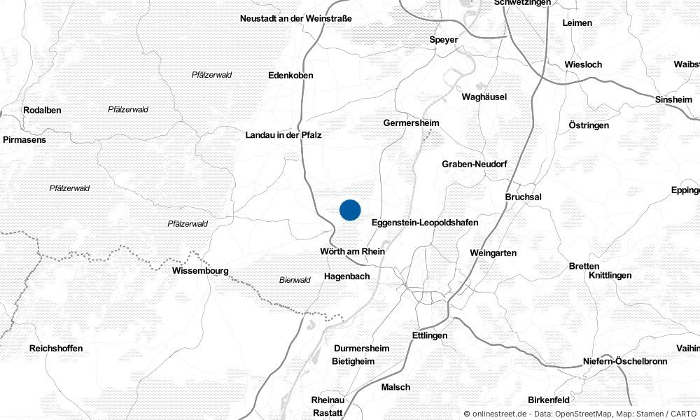 Karte: Wo liegt Hatzenbühl?
