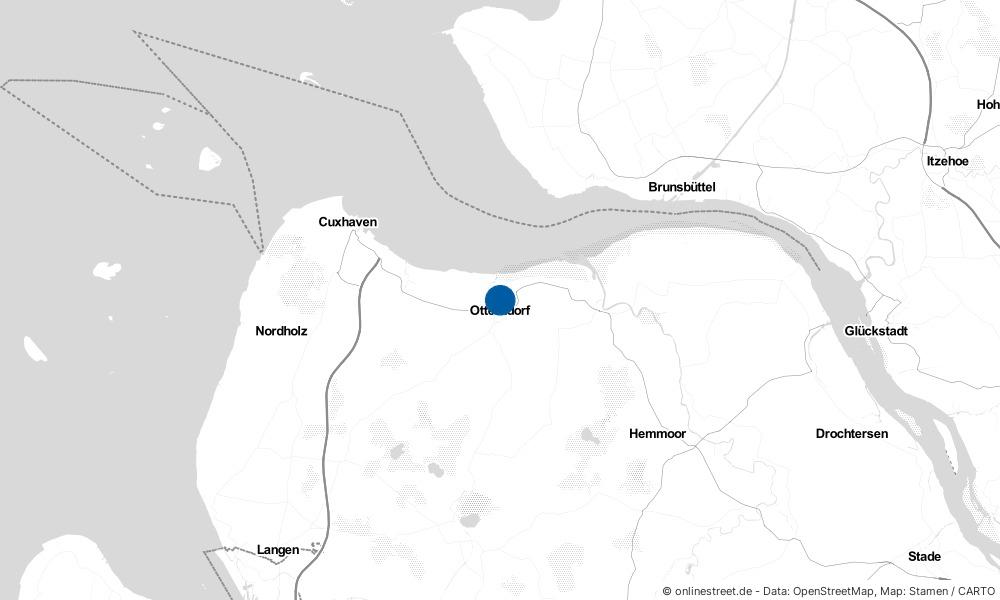 Karte: Wo liegt Otterndorf?
