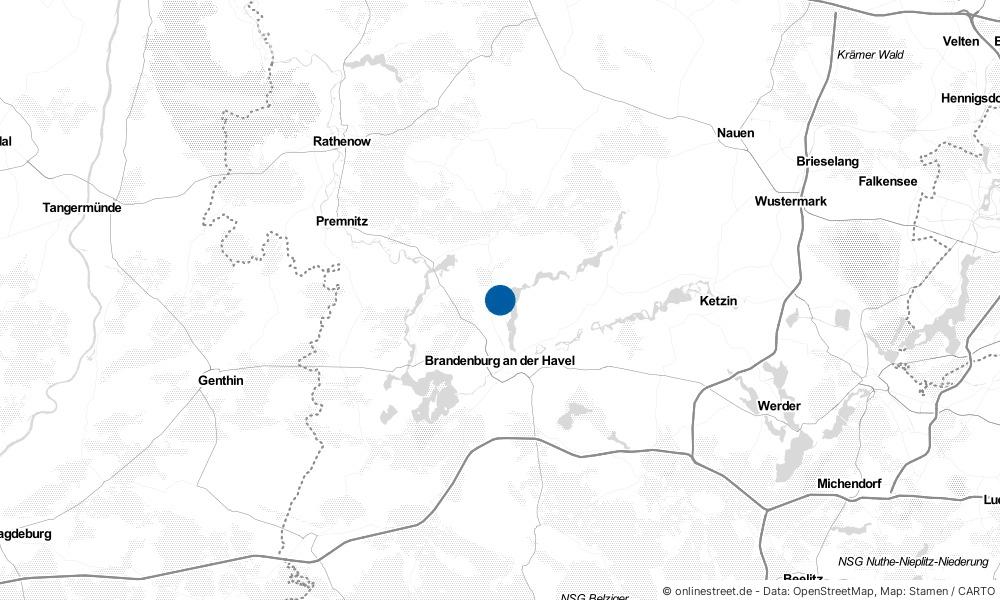 Karte: Wo liegt Beetzsee?