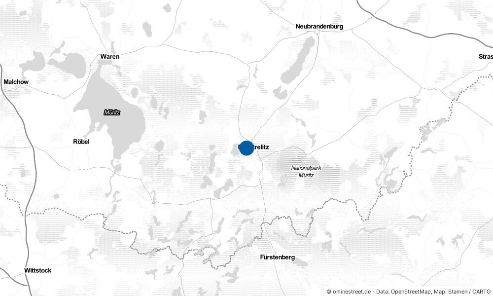 Neustrelitz in Mecklenburg-Vorpommern erkunden