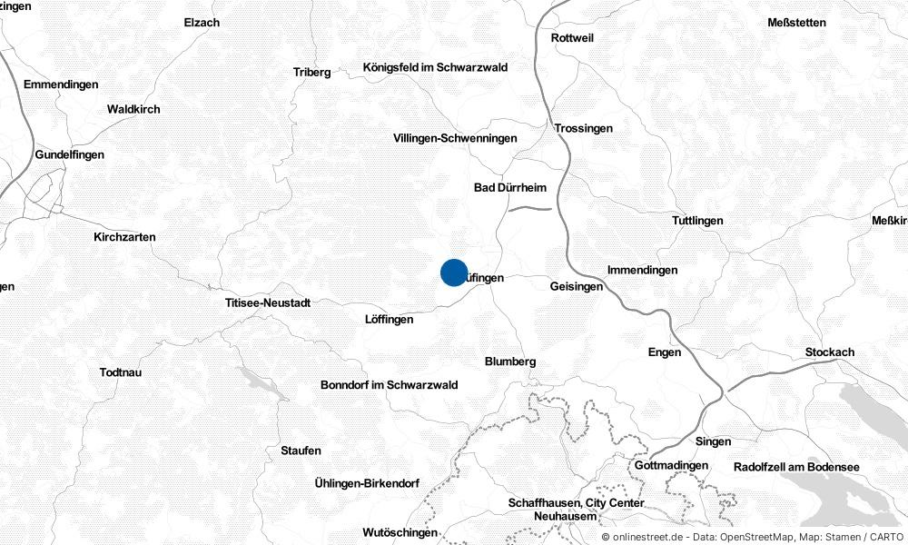 Bräunlingen in Baden-Württemberg