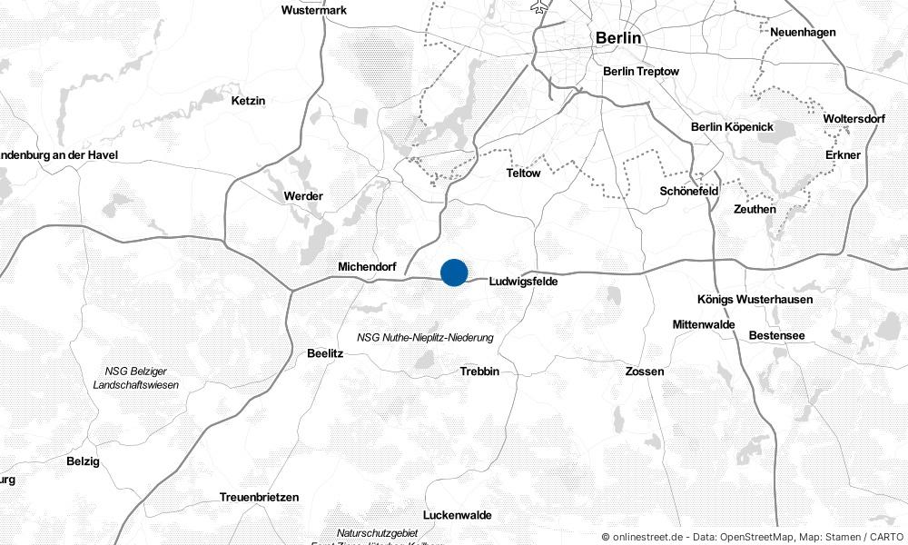 Karte: Wo liegt Fahlhorst?