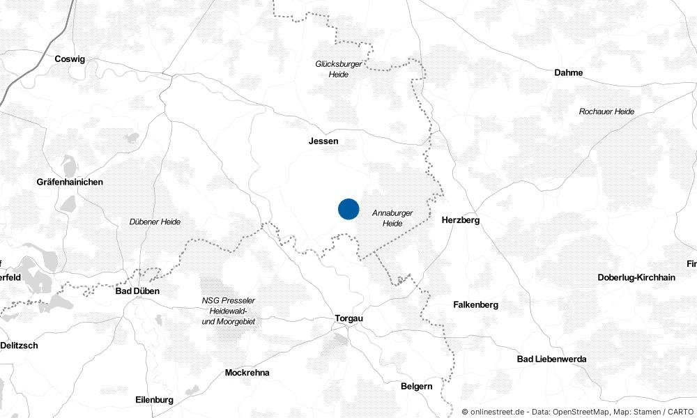 Karte: Wo liegt Groß Naundorf?