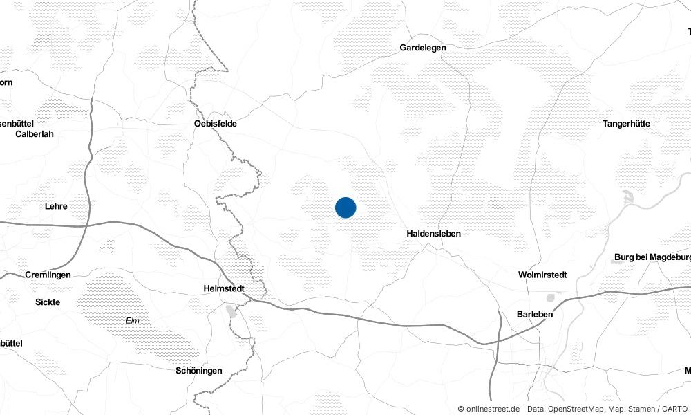Karte: Wo liegt Flechtingen?